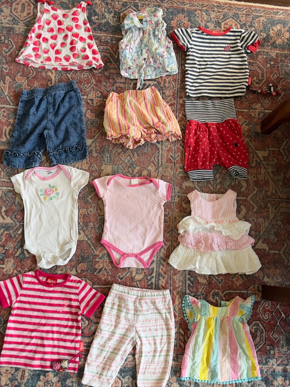Lot of y2k baby girl clothes